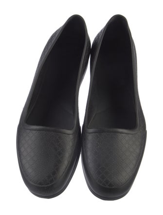 Gucci Diamante Print Rubber Ballet Flats
