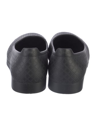 Gucci Diamante Print Rubber Ballet Flats