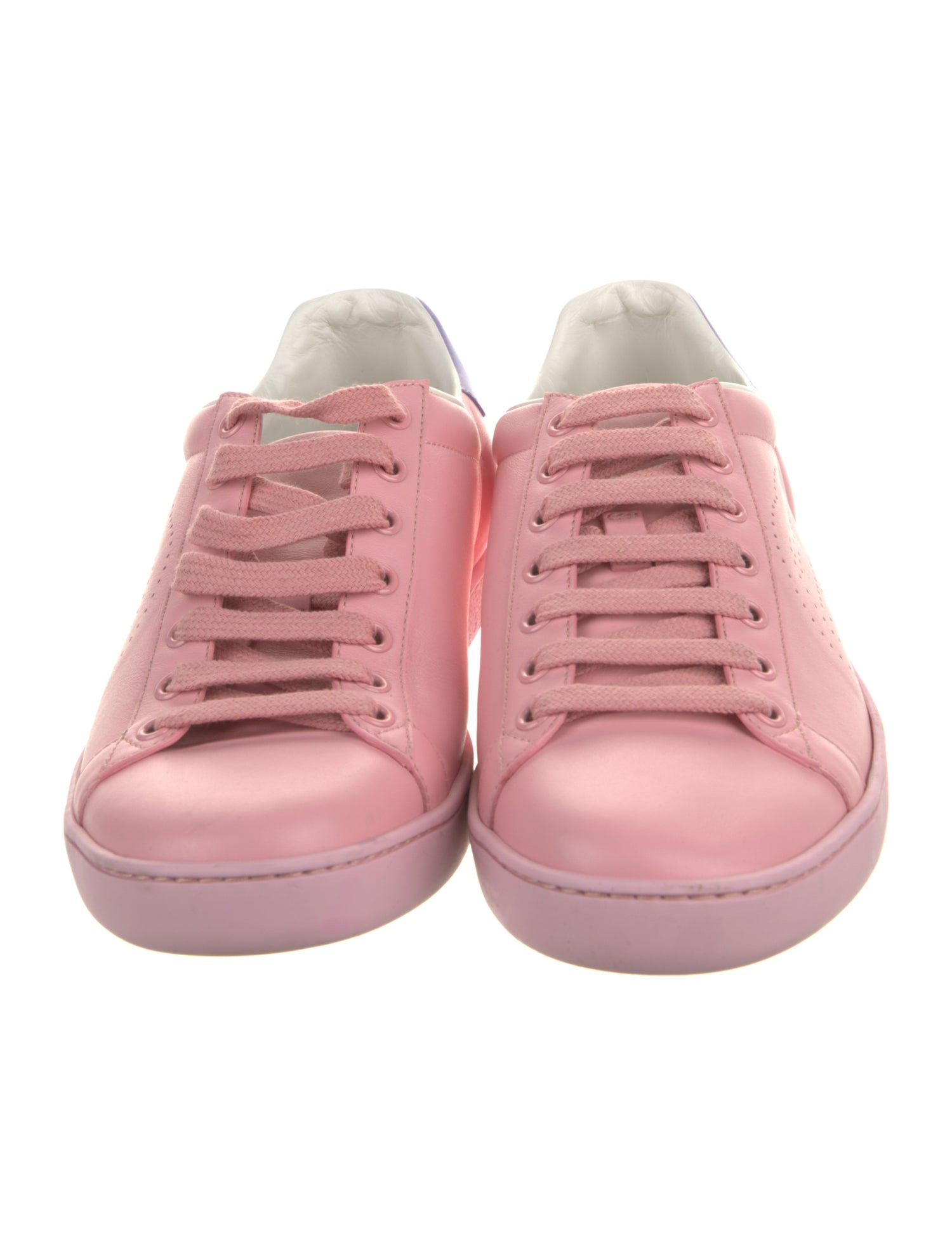 Gucci Interlocking G Logo Leather Sneakers