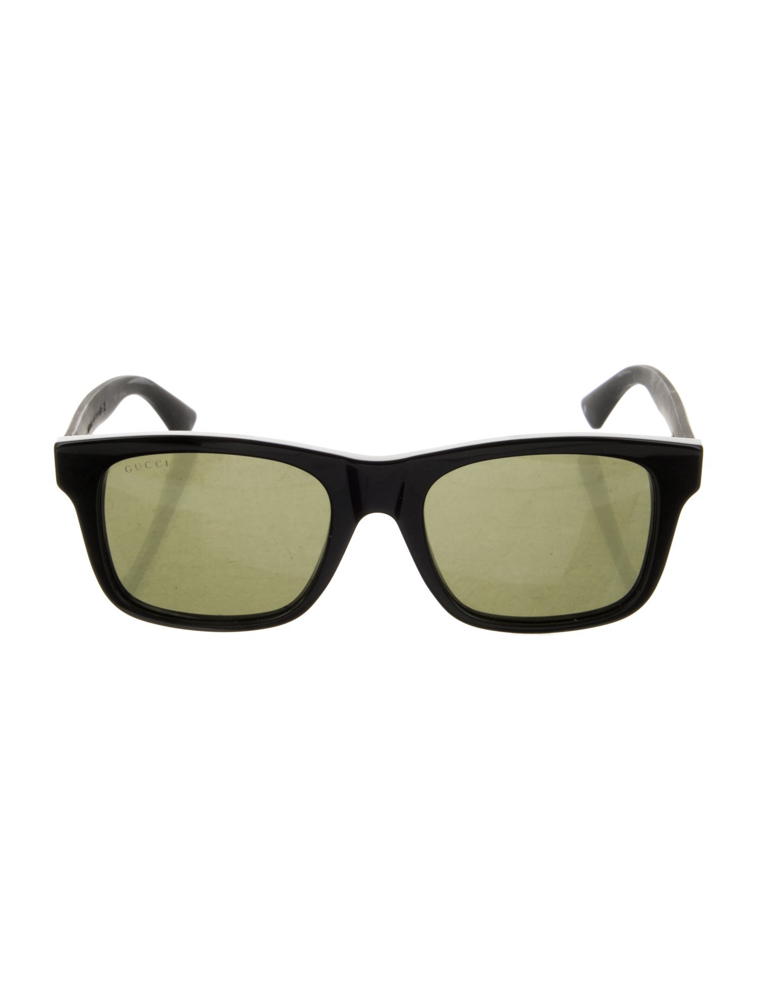 Gucci Web Accent Wayfarer Sunglasses