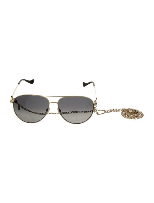 Gucci Round Clear Sunglasses