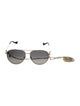 Gucci Round Clear Sunglasses