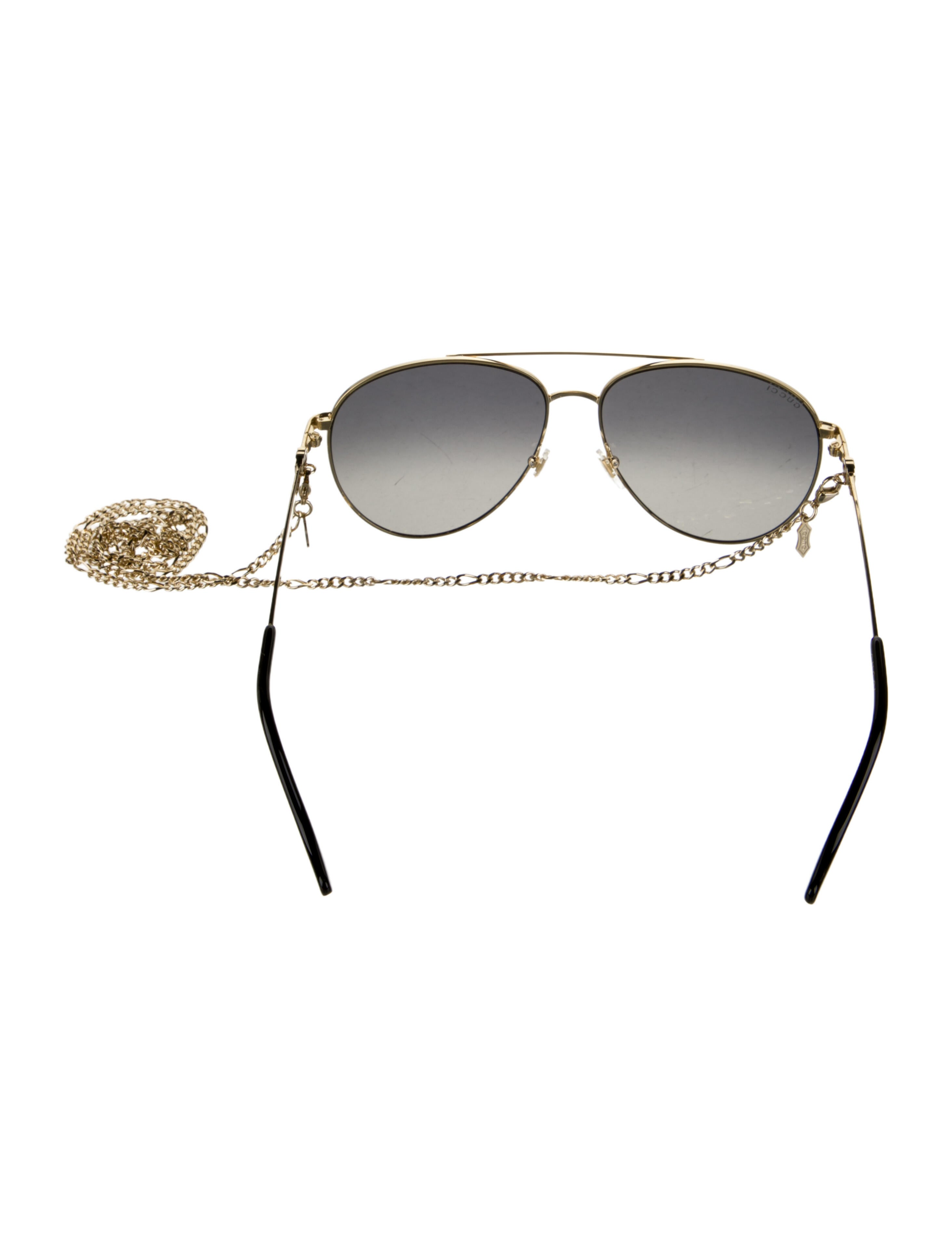Gucci Round Clear Sunglasses