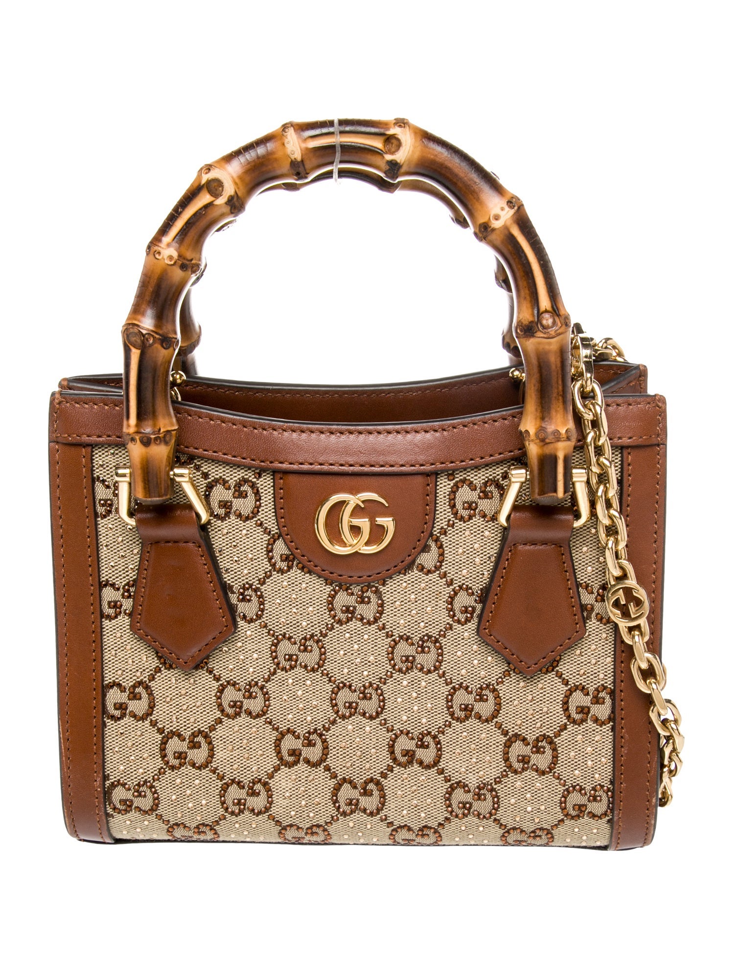 Gucci GG Canvas Diana Mini