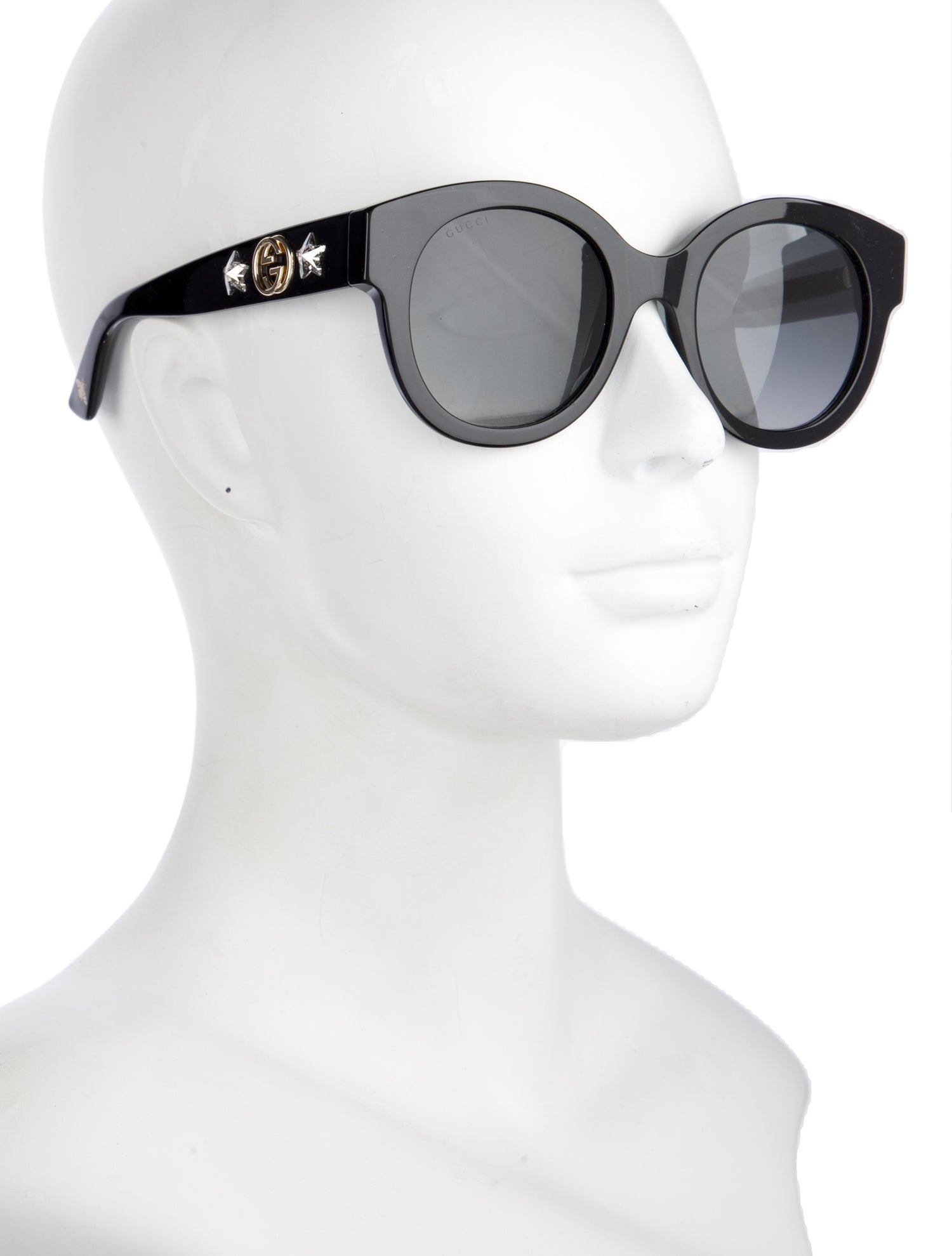 Gucci Interlocking G Logo Wayfarer Sunglasses