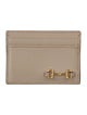 Gucci 1955 Horsebit Accent Calfskin Card Holder