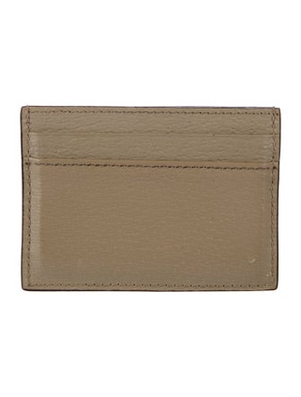 Gucci 1955 Horsebit Accent Calfskin Card Holder