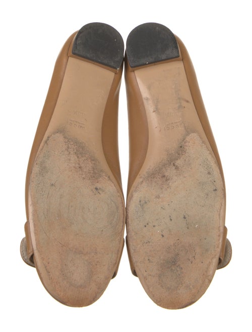 Gucci Leather Ballet Flats