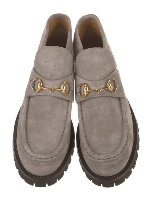 Gucci Horsebit Accent Suede Boots