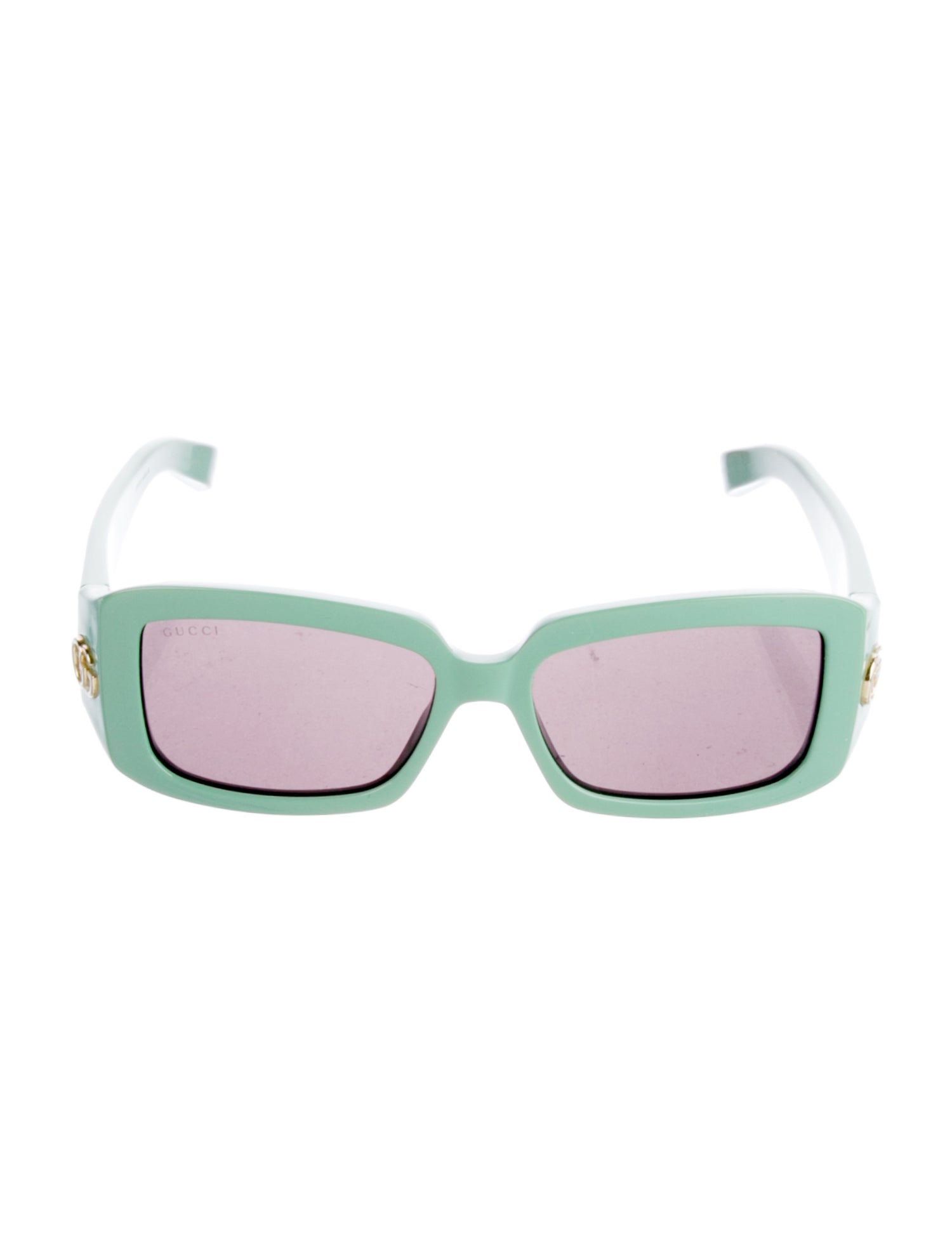 Gucci Web Accent Square Sunglasses