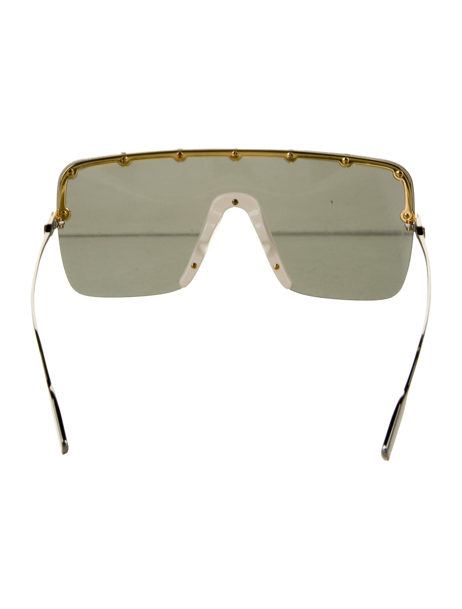 Gucci Shield Tinted Sunglasses