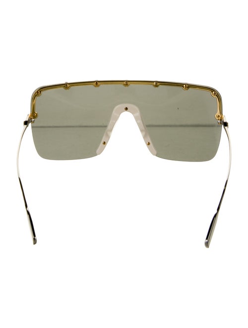 Gucci Shield Tinted Sunglasses