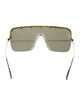 Gucci Shield Tinted Sunglasses
