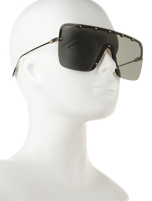 Gucci Shield Tinted Sunglasses