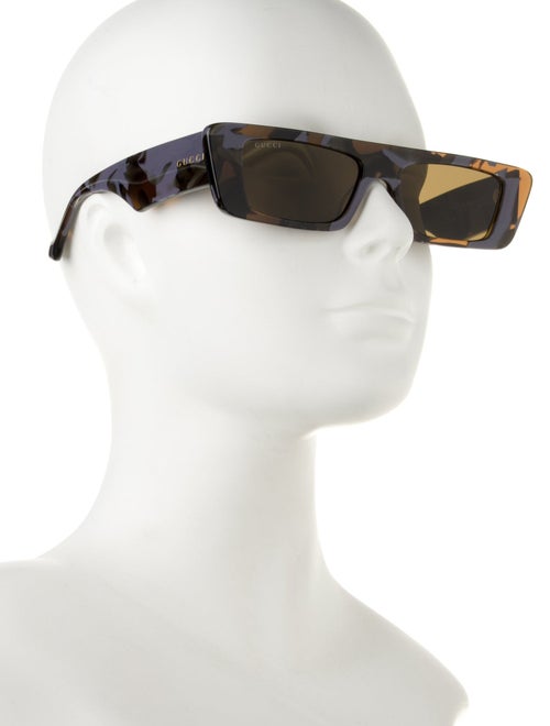Gucci Shield Tinted Sunglasses