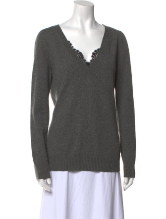 Gucci Cashmere V-Neck Sweater