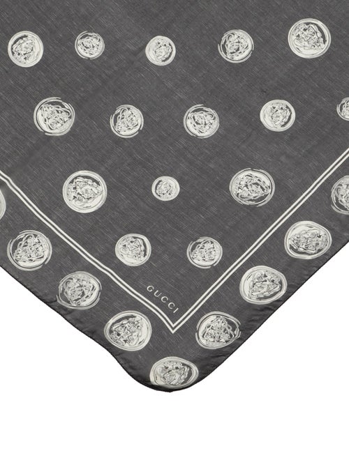 Gucci Silk Printed Scarf