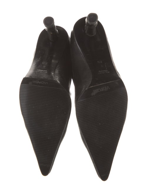 Gucci Bamboo Accent Leather Sock Boots