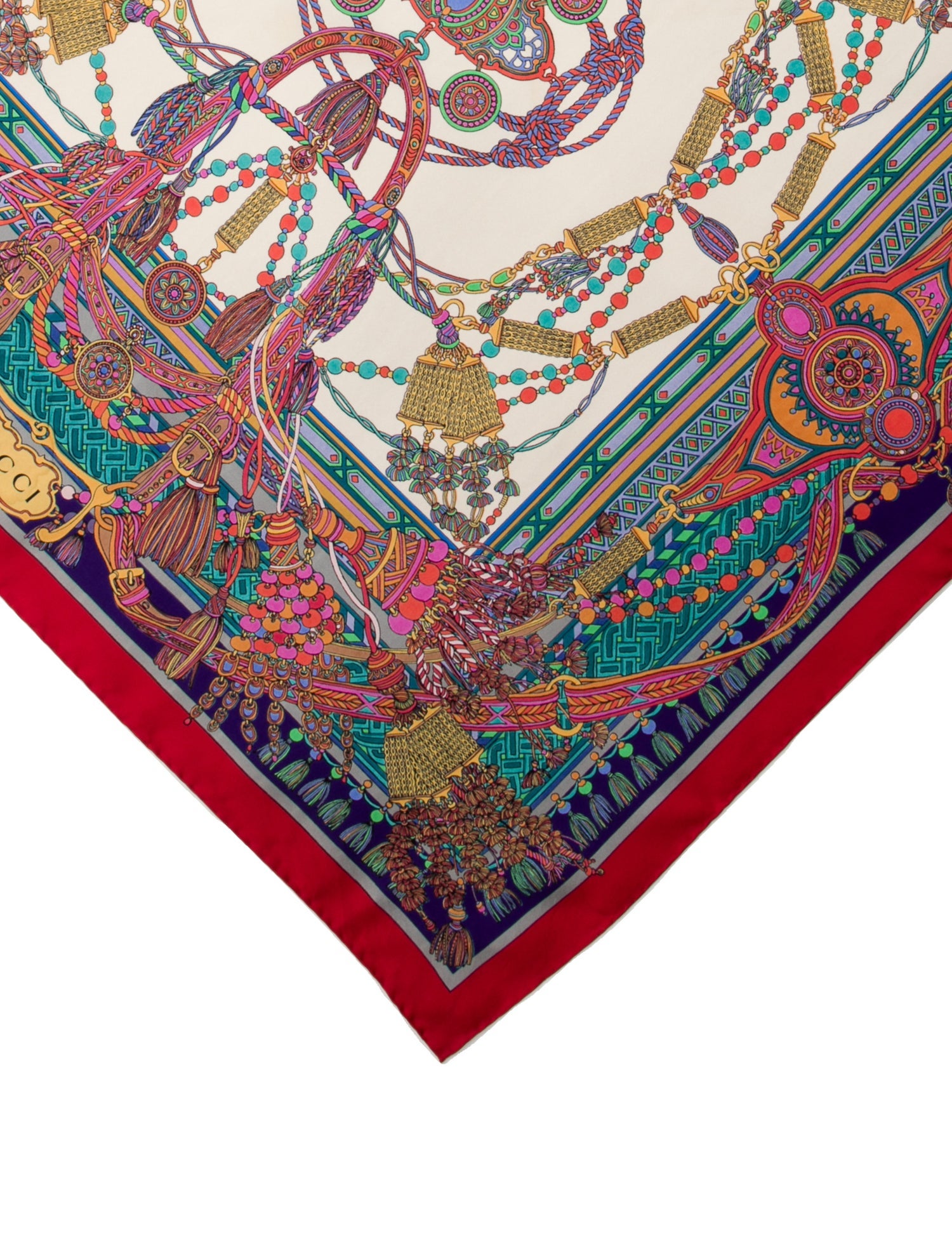 Gucci Silk Printed Scarf