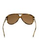 Gucci Aviator Tinted Sunglasses