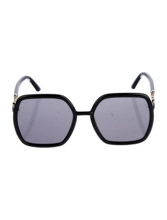 Gucci Horsebit Accent Square Sunglasses