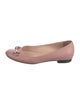 Gucci Horsebit Accent Leather Ballet Flats