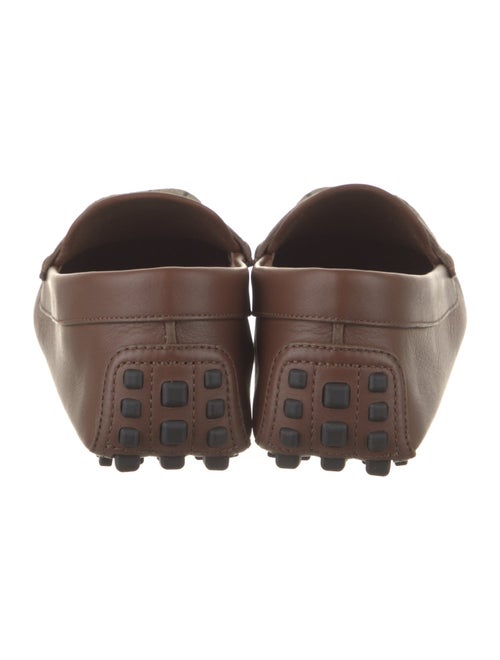 Gucci GG Supreme Leather Drivers