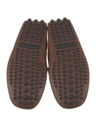 Gucci GG Supreme Leather Drivers