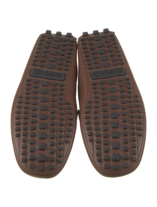 Gucci GG Supreme Leather Drivers