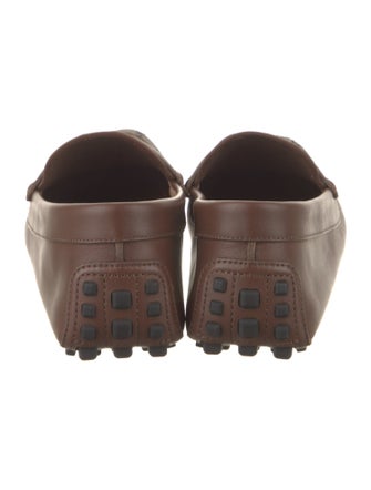 Gucci GG Supreme Leather Drivers