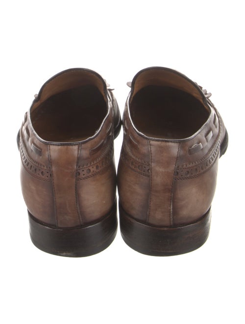 Gucci Horsebit Accent Leather Monk Straps