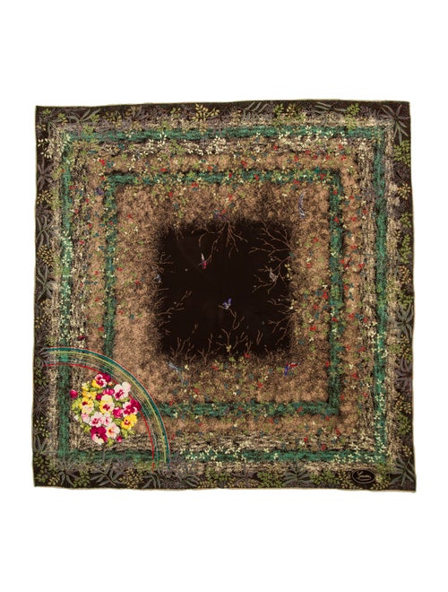 Gucci Silk Printed Scarf