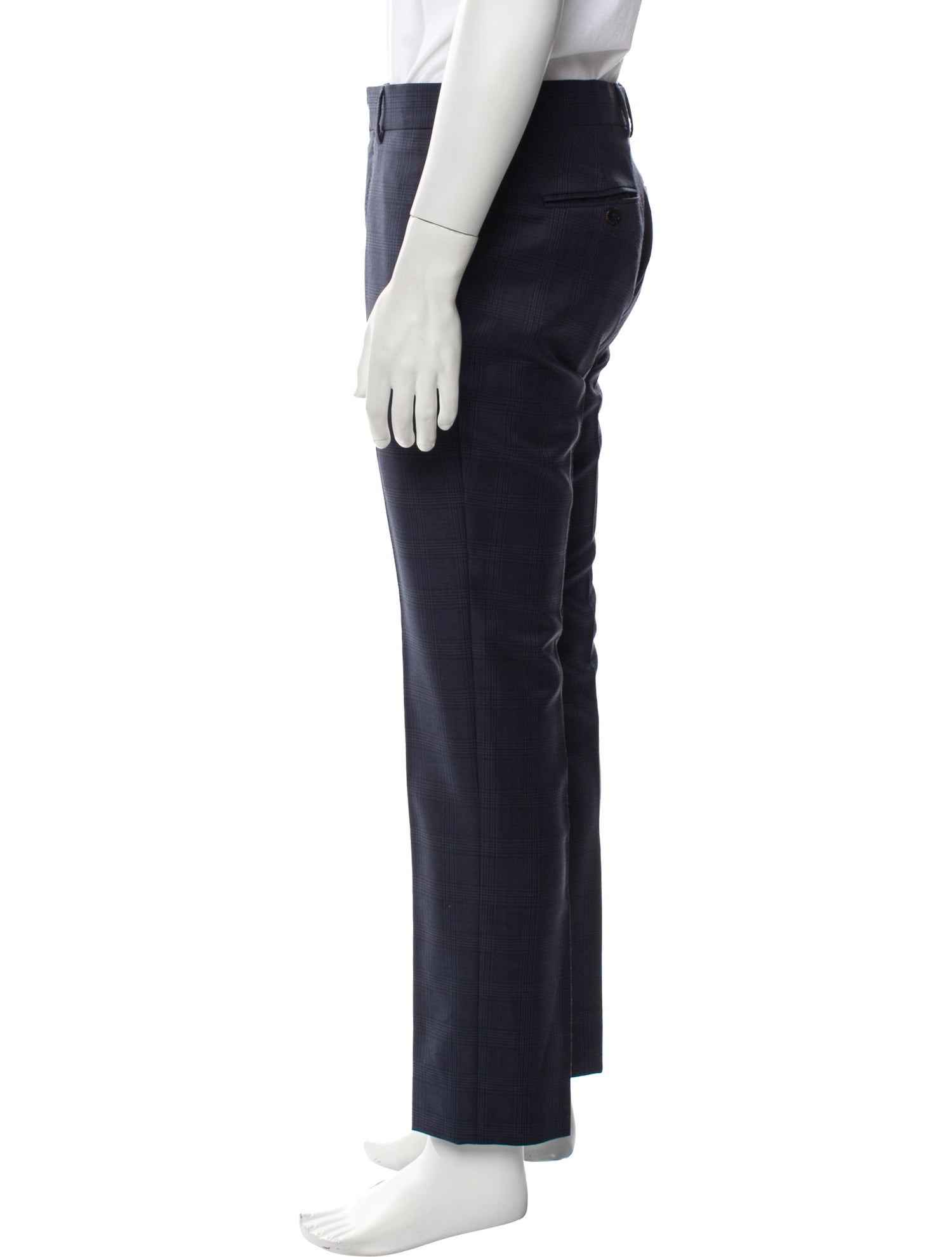 Gucci Web Accent Dress Pants