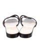 Gucci Interlocking G Logo Leather Slides