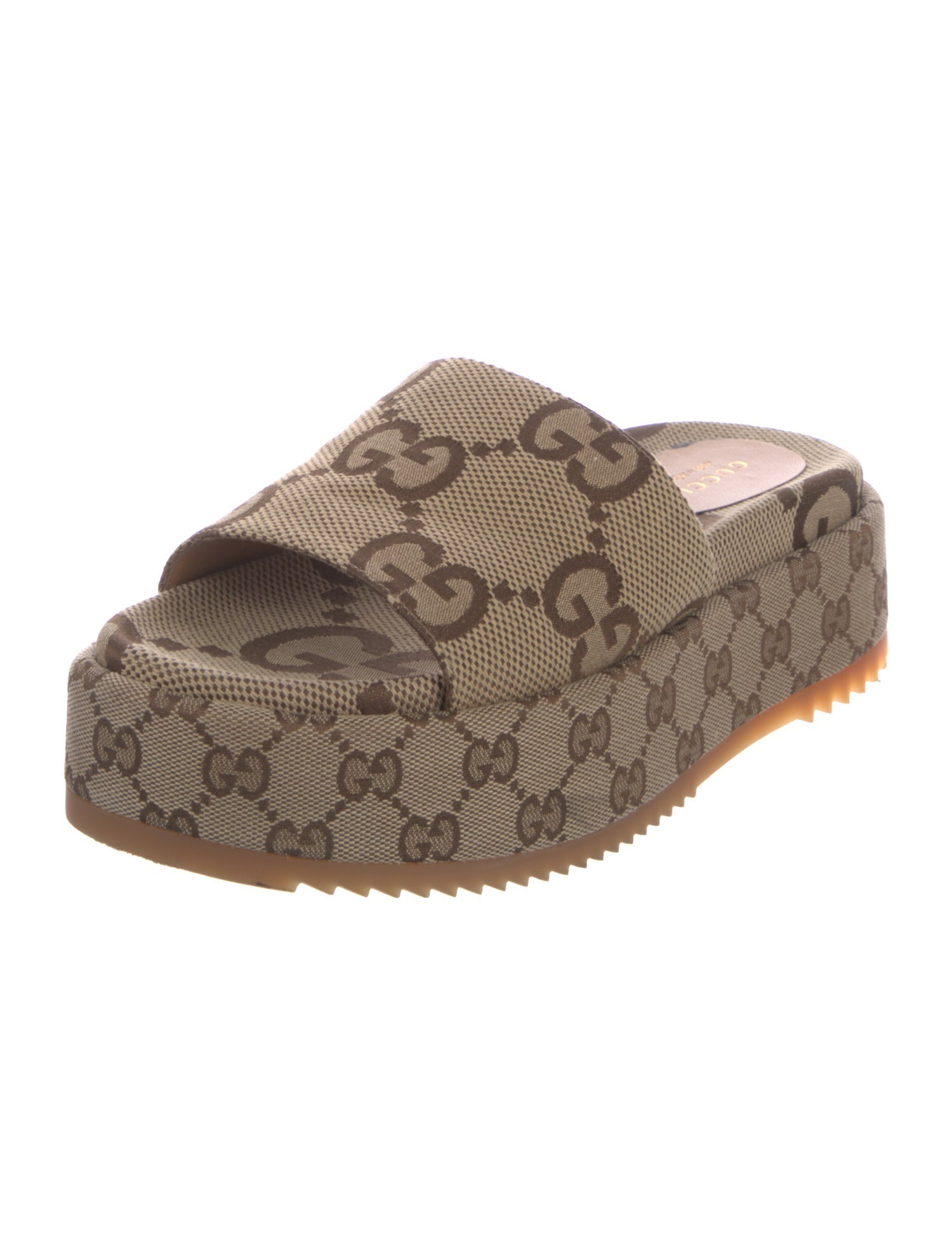 Gucci GG Canvas Canvas Slides