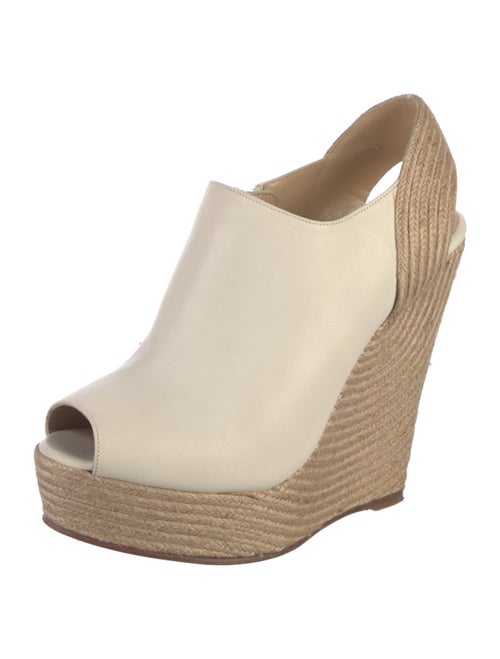 Gucci Leather Braided Accents Slingback Pumps