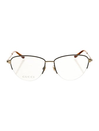 Gucci Cat-Eye Clear Sunglasses