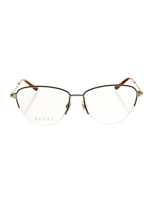 Gucci Cat-Eye Clear Sunglasses