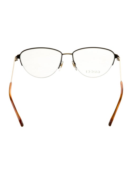 Gucci Cat-Eye Clear Sunglasses