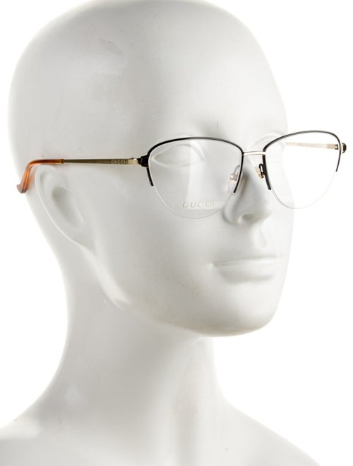 Gucci Cat-Eye Clear Sunglasses