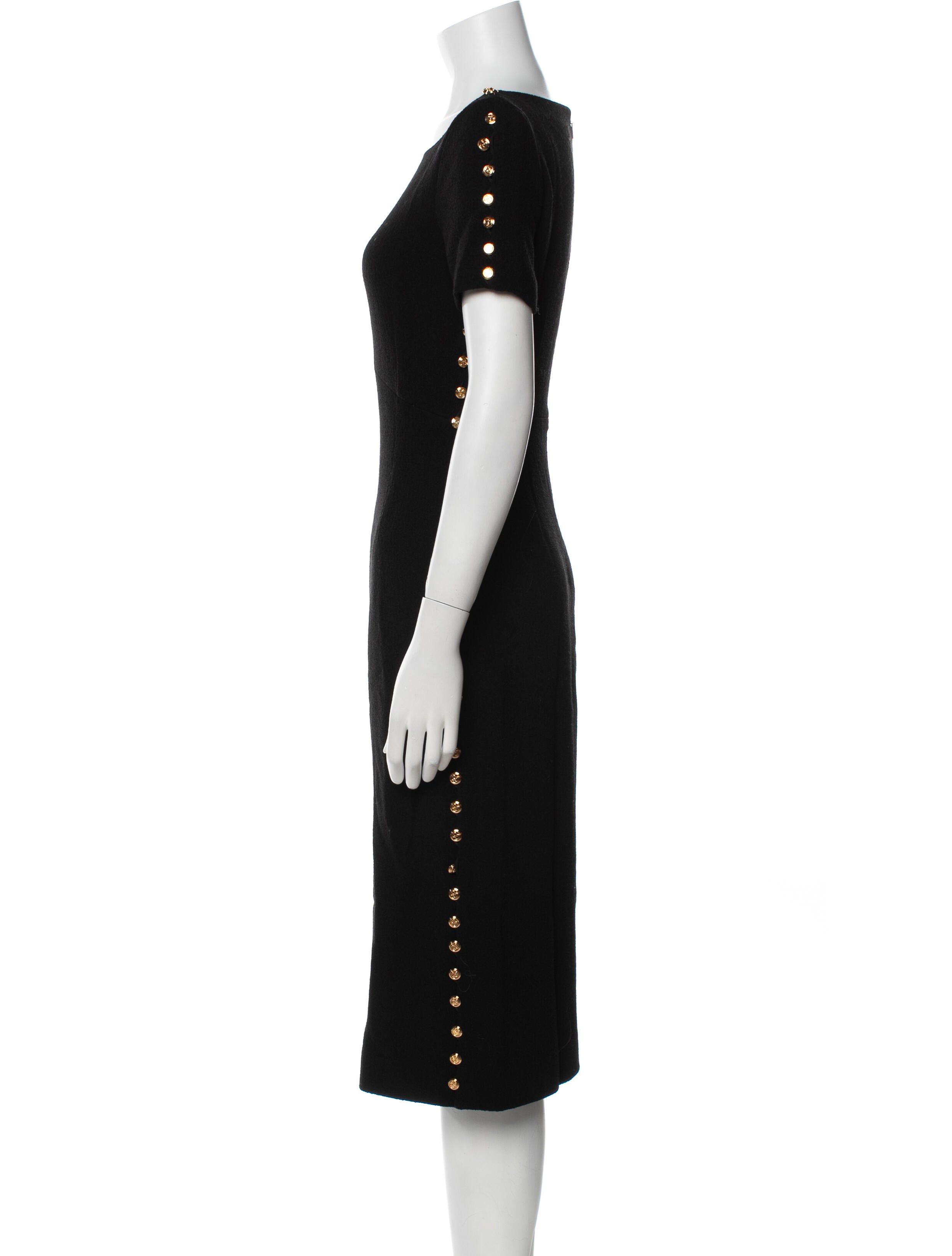 Gucci Wool Midi Length Dress