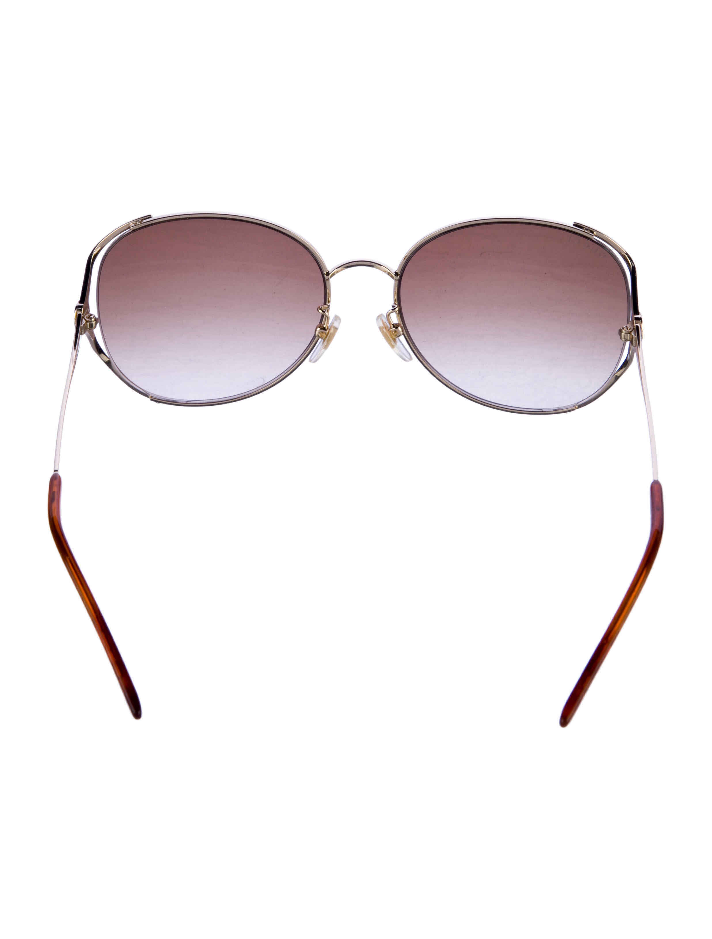 Gucci Interlocking G Logo Oversize Sunglasses