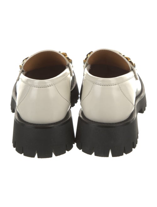 Gucci Horsebit Accent Leather Loafers