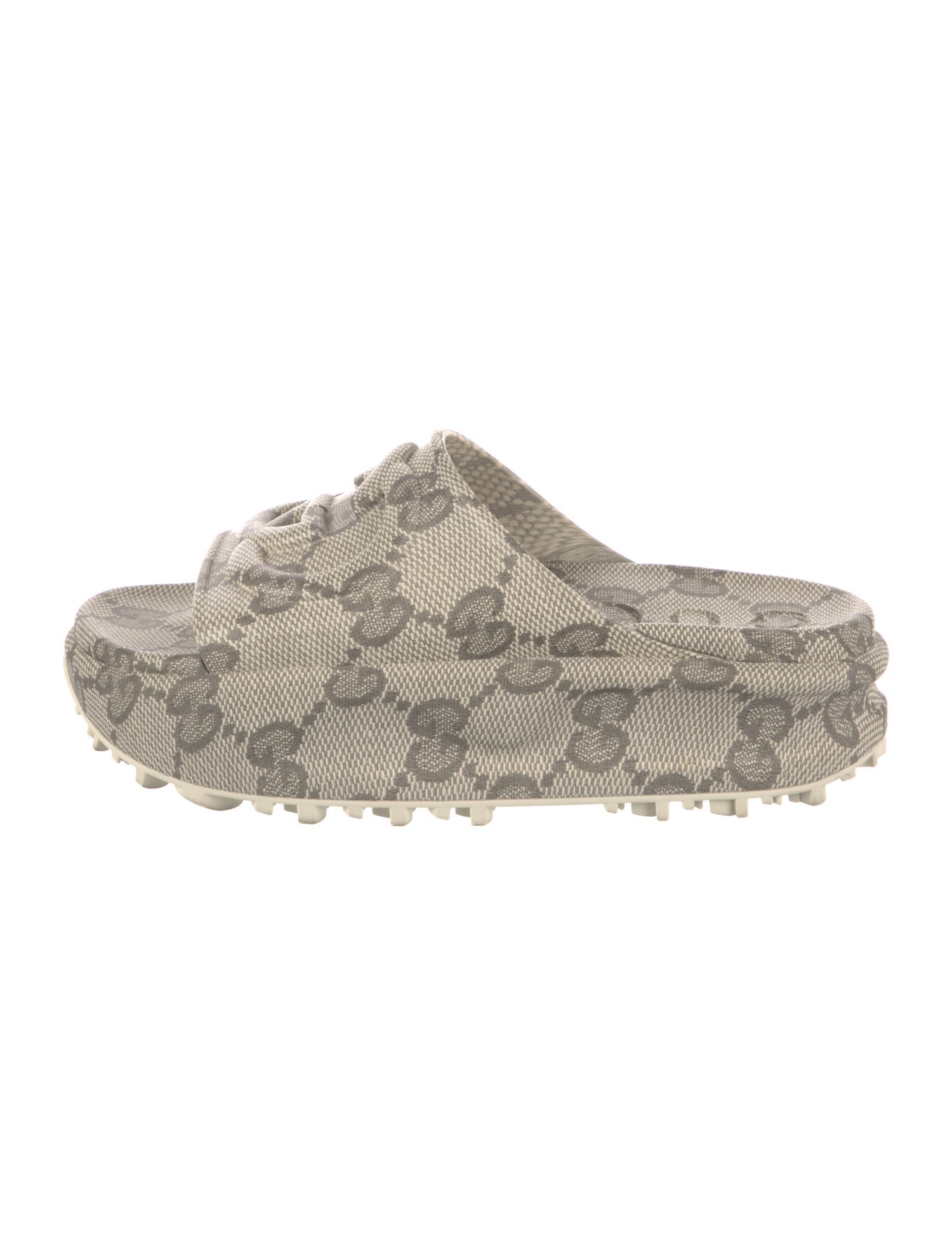 Gucci GG Supreme Rubber Slides