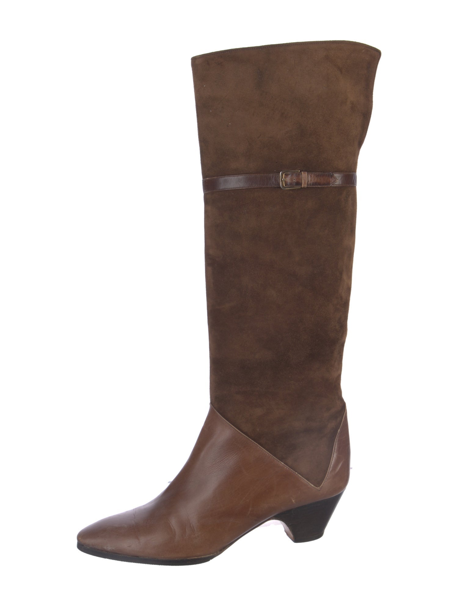 Gucci Vintage Suede Boots