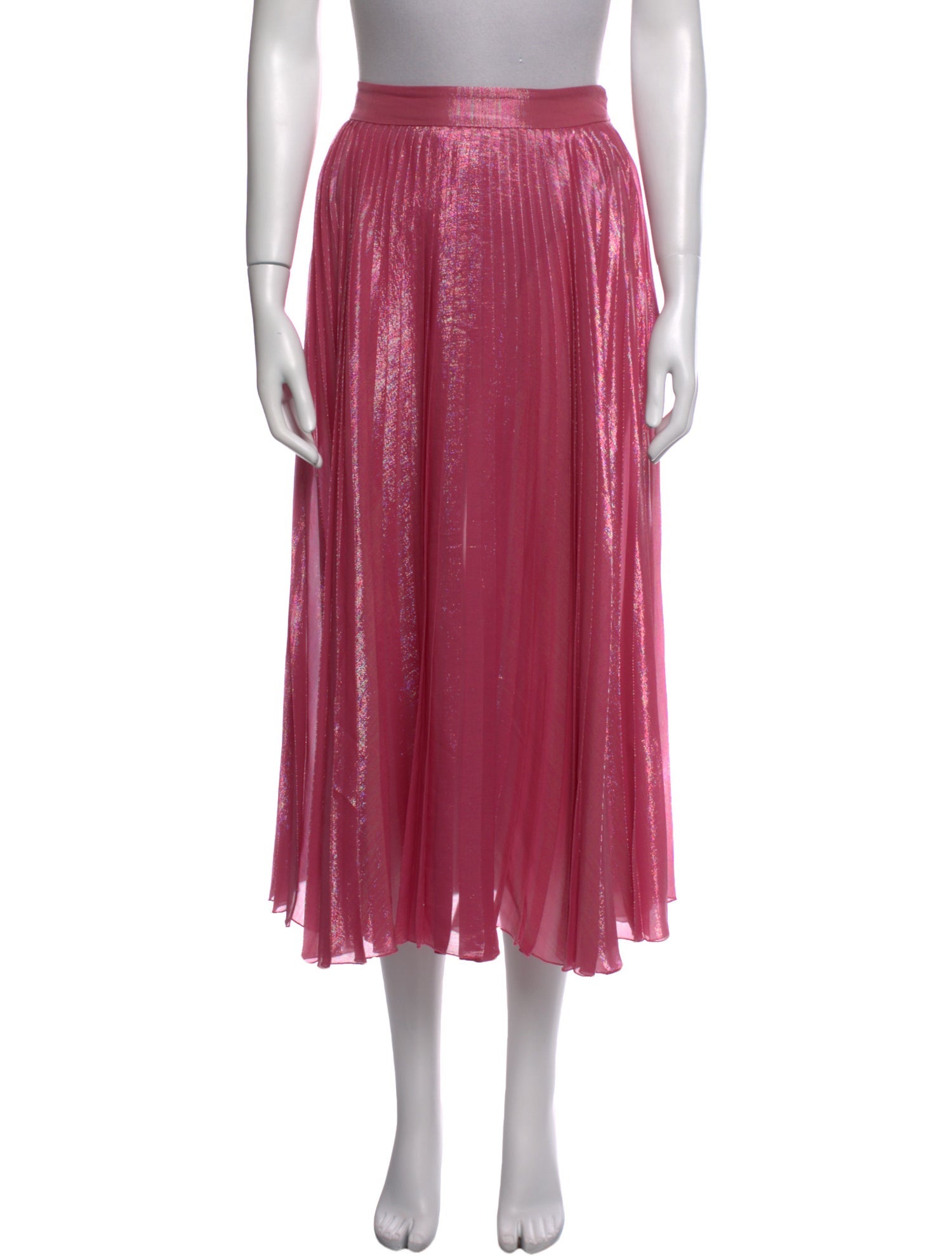 Gucci Silk Midi Length Skirt