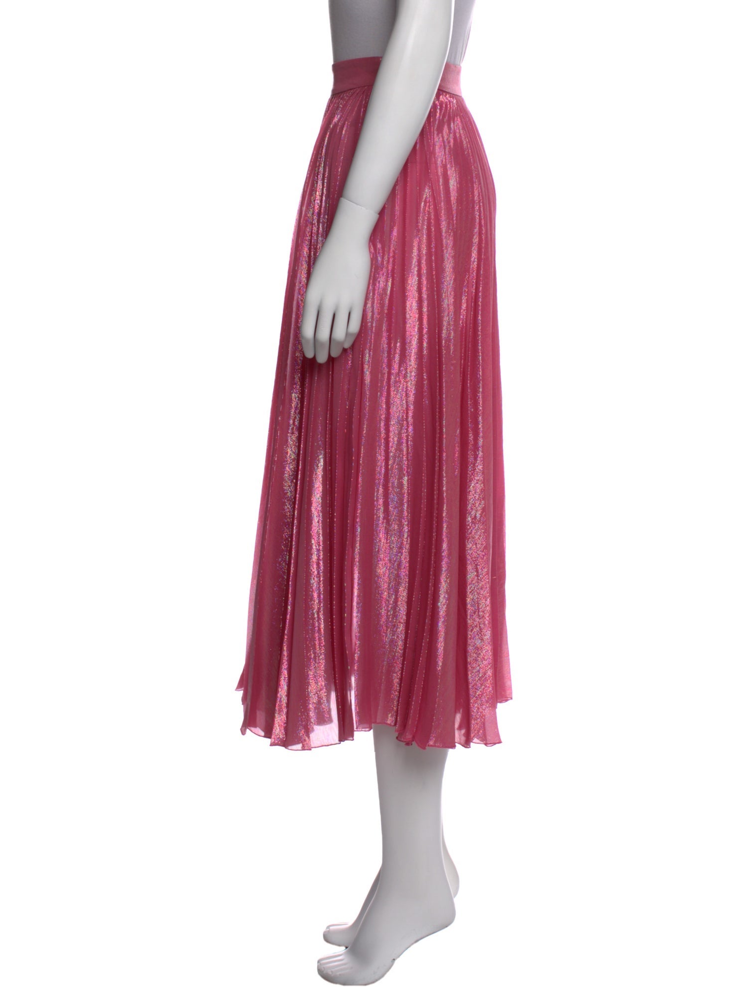 Gucci Silk Midi Length Skirt