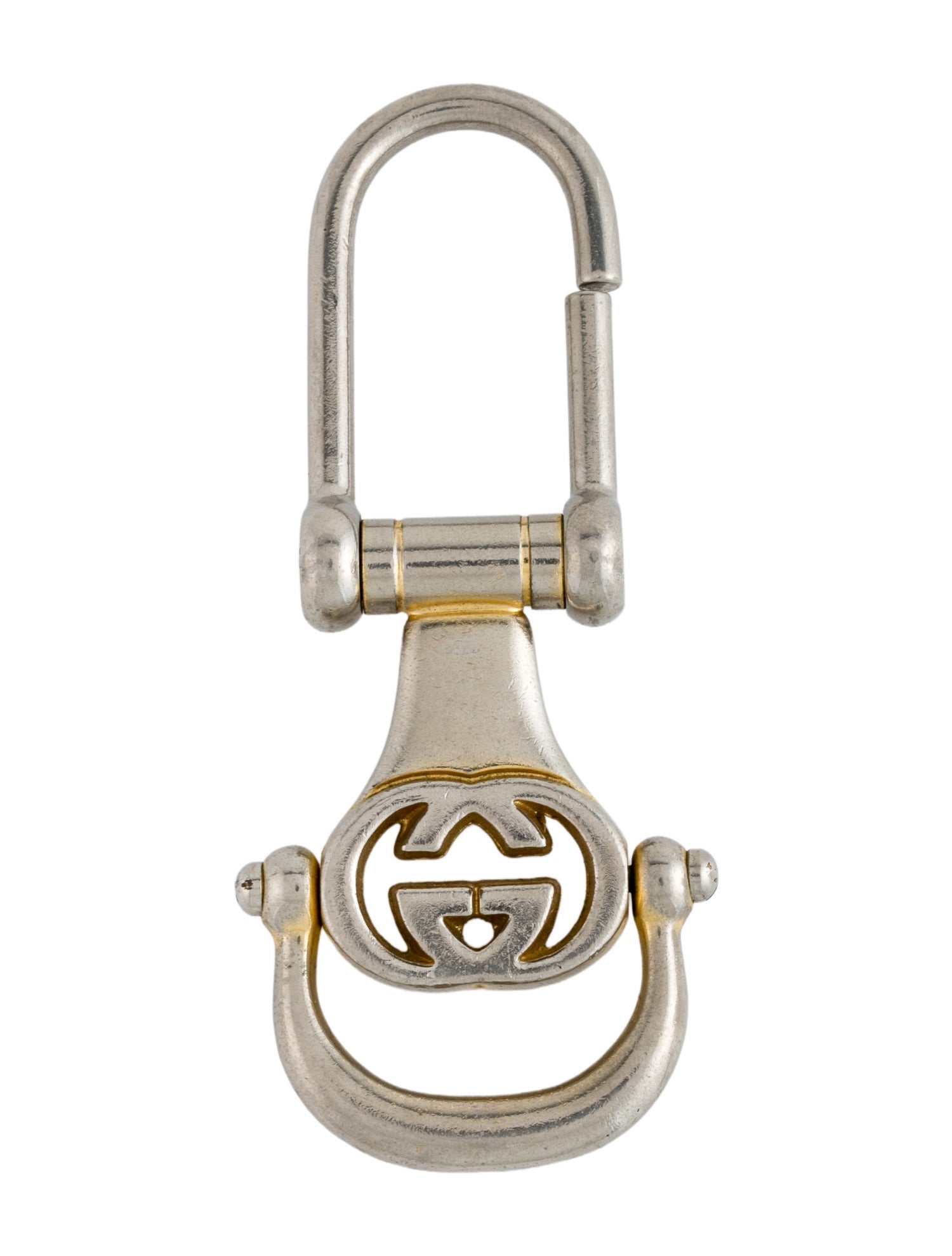 Gucci Metal D-ring Keychain