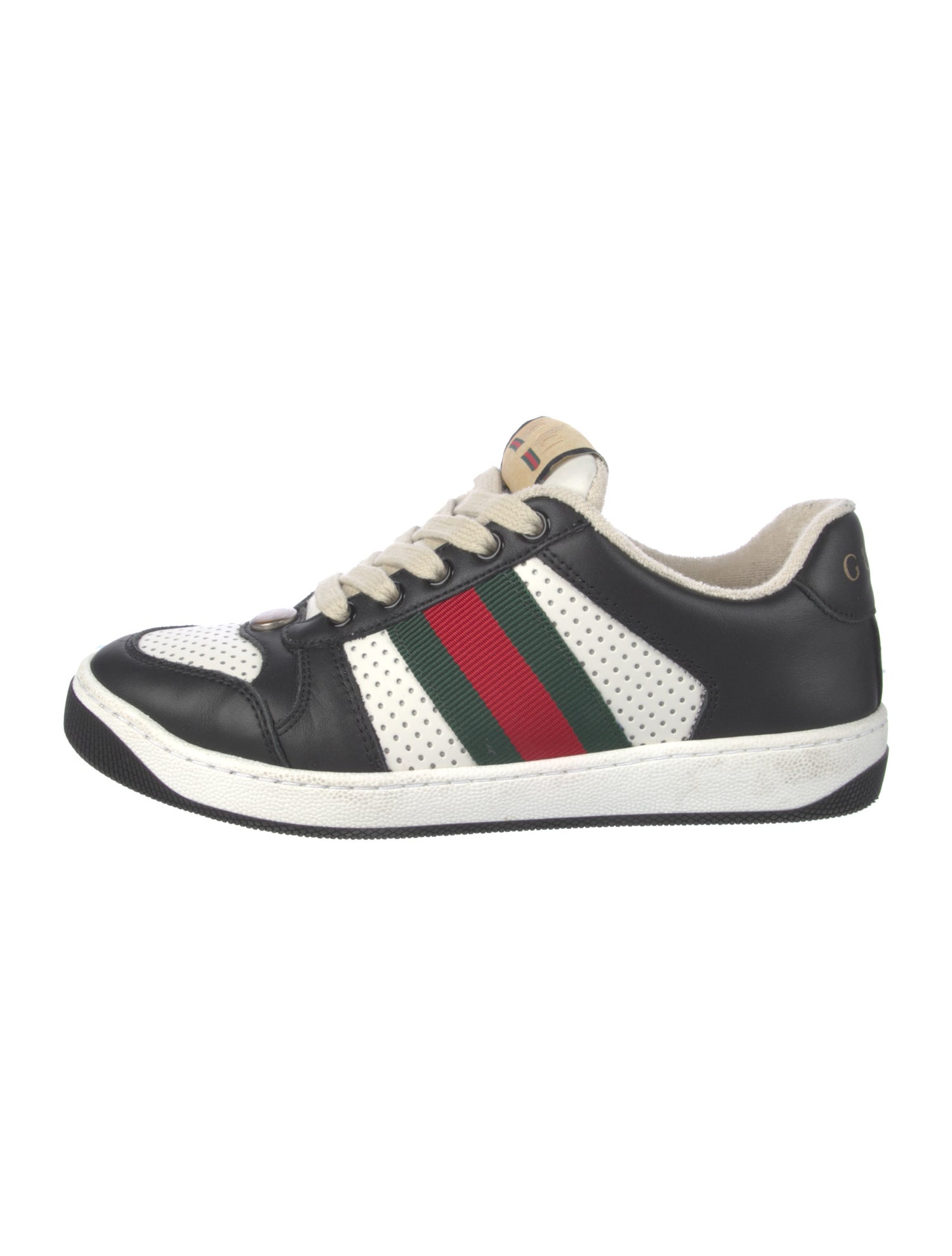 Gucci GG Logo Leather Sneakers