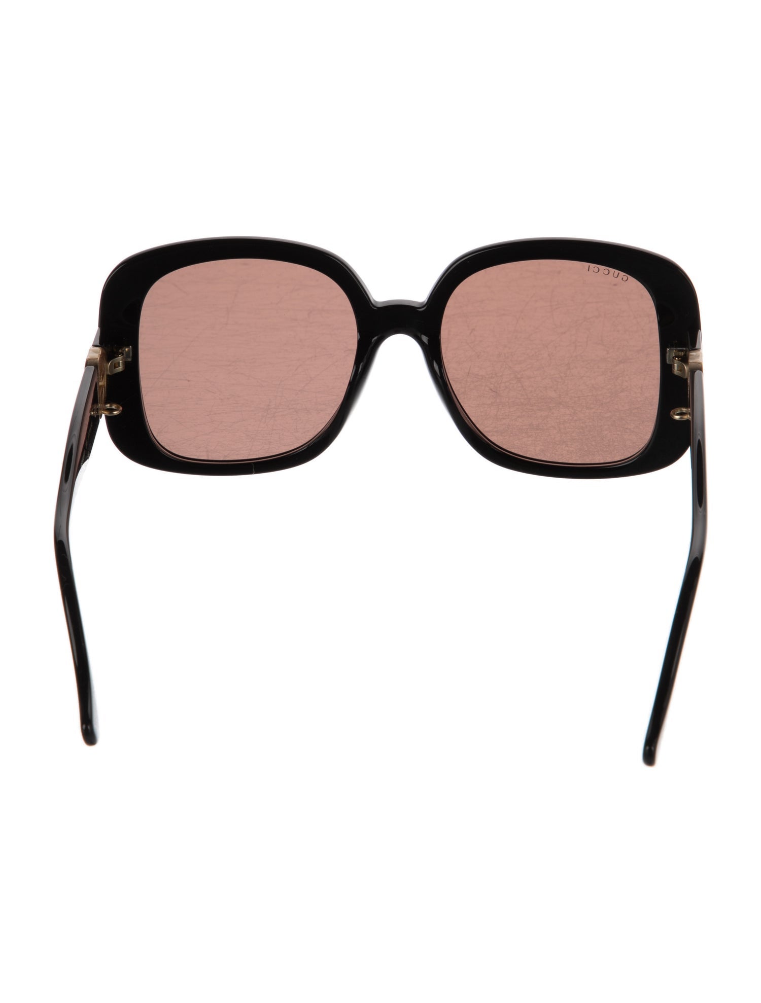 Gucci Interlocking G Logo Square Sunglasses
